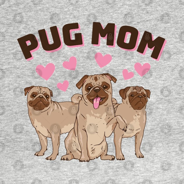 Pug Mom by Bruno Pires